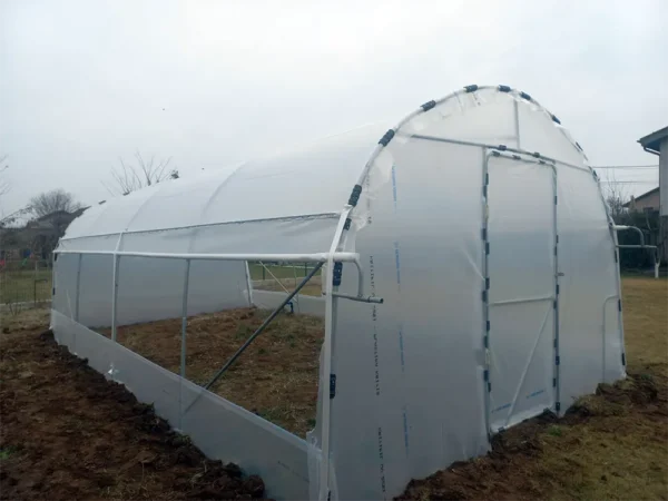 Solar de grădină 4x6m complet, cu cadru metalic zincat