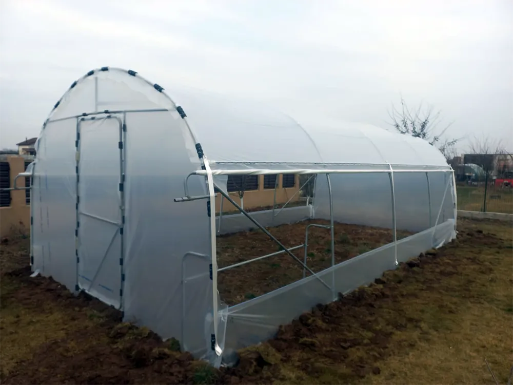 Solar de grădină 4x6m complet, cu cadru metalic zincat - imagine 2