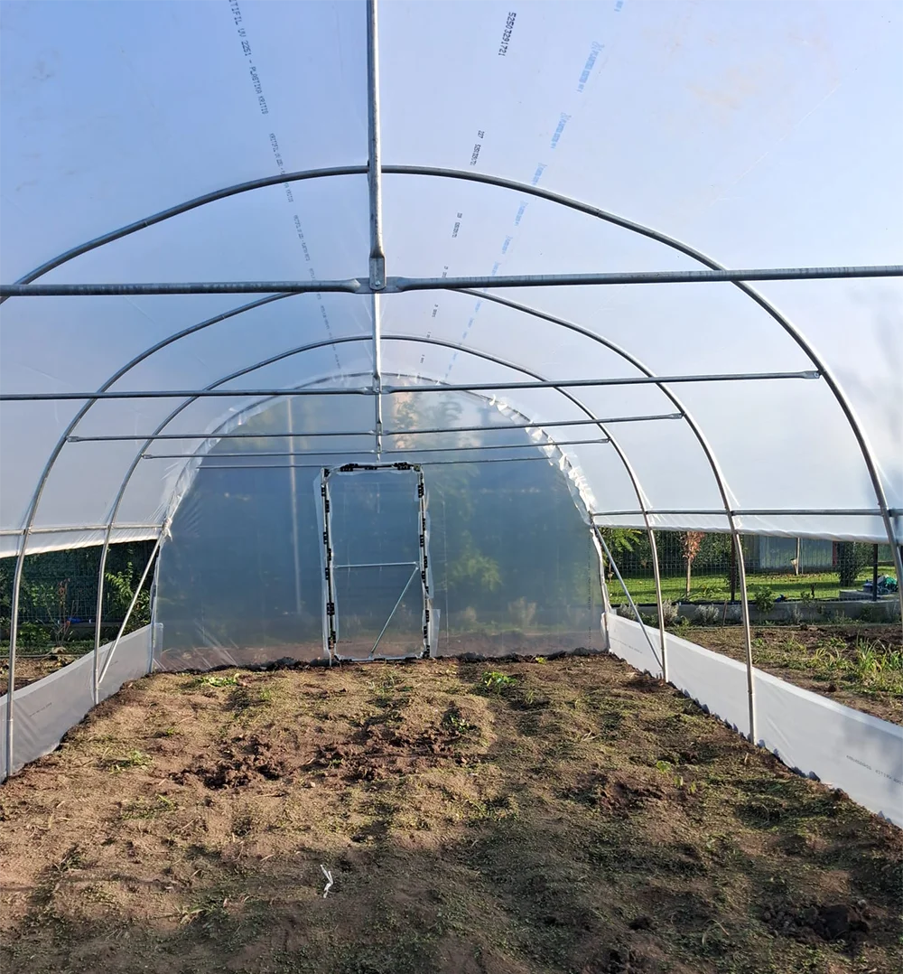 Solar de grădină 5x10m complet, cu cadru metalic zincat - imagine 7