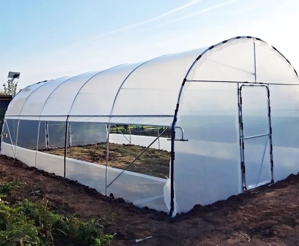 Solar de grădină 5x10m complet, cu cadru metalic zincat - imagine 4