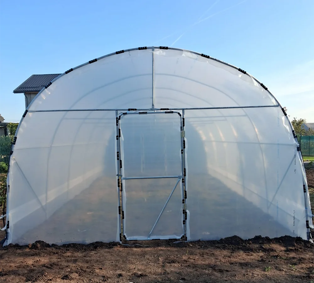 Solar de grădină 5x10m complet, cu cadru metalic zincat - imagine 3