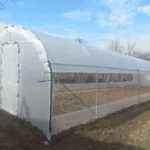 Solar de grădină 4x16m complet, cu cadru metalic zincat