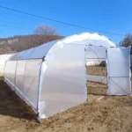 Solar de grădină 4x10m complet, cu cadru metalic zincat