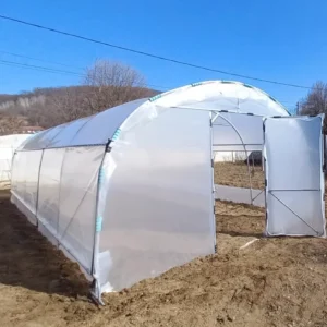 Solar de grădină 4x10m complet, cu cadru metalic zincat