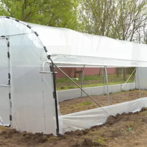 Solar de grădină 4x12m complet, cu cadru metalic zincat