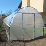 Solar de grădină 3x12m complet, cu cadru metalic zincat