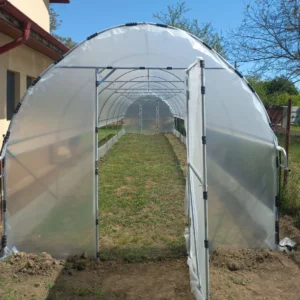 Solar de grădină 3x18m complet, cu cadru metalic zincat