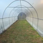 Solar de grădină 3x14m complet, cu cadru metalic zincat