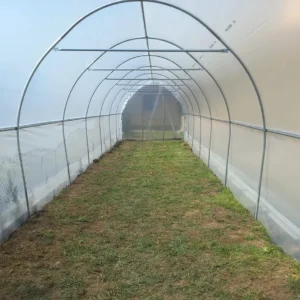Solar de grădină 3x14m complet, cu cadru metalic zincat