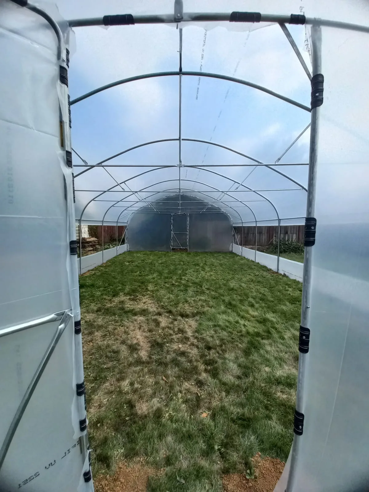 Solar profesional 6×12m cu pereți verticali, țeavă Ø40 mm - imagine 8