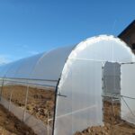 Solar de grădină 4x18m complet, cu cadru metalic zincat