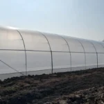 Solar de grădină 4x26m complet, cu cadru metalic zincat