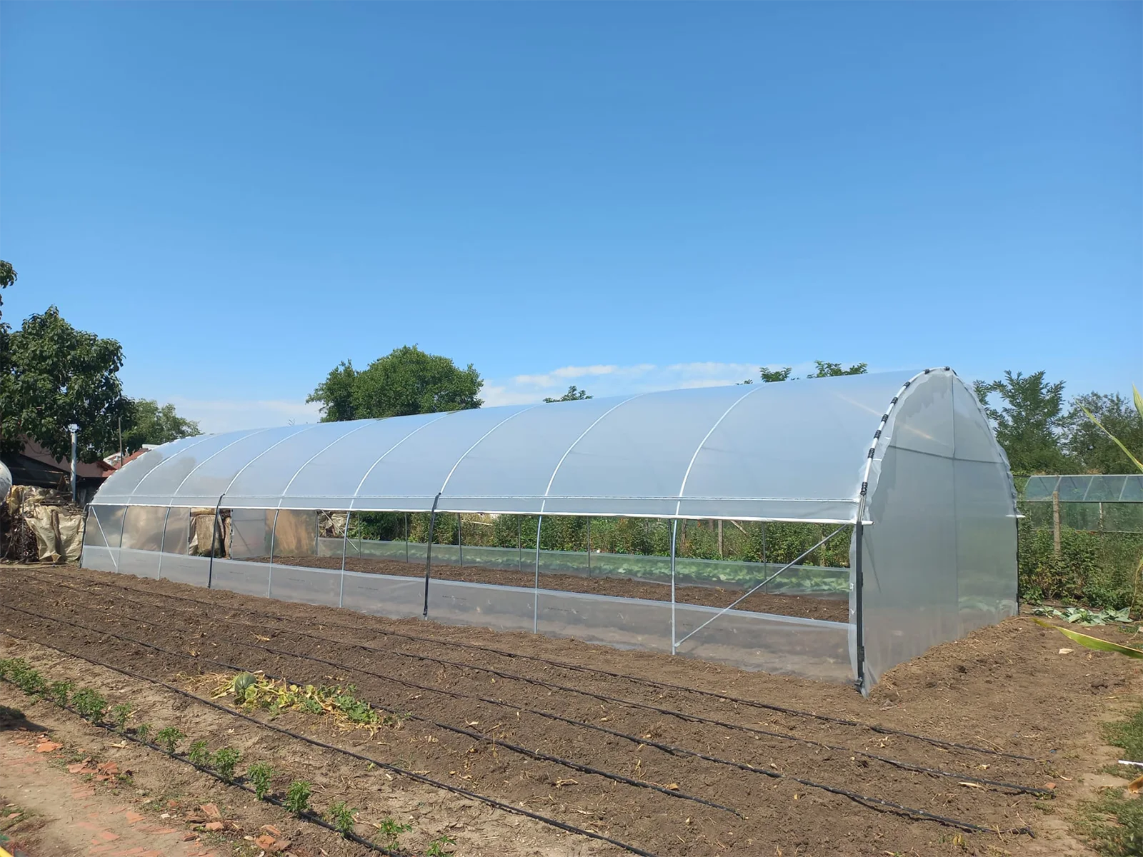 Solar profesional 6x18m complet, cu cadru metalic zincat