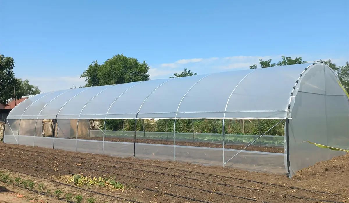 Solar profesional 6x18m complet, cu cadru metalic zincat - imagine 6