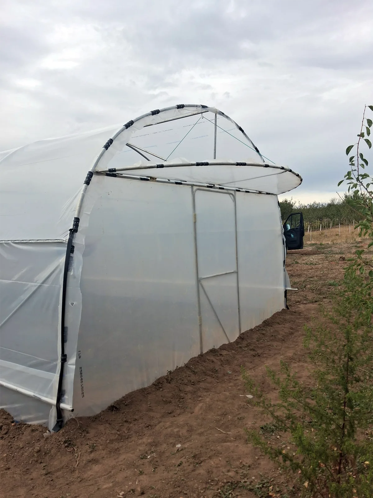 Solar de grădină 5x10m complet, cu cadru metalic zincat - imagine 17