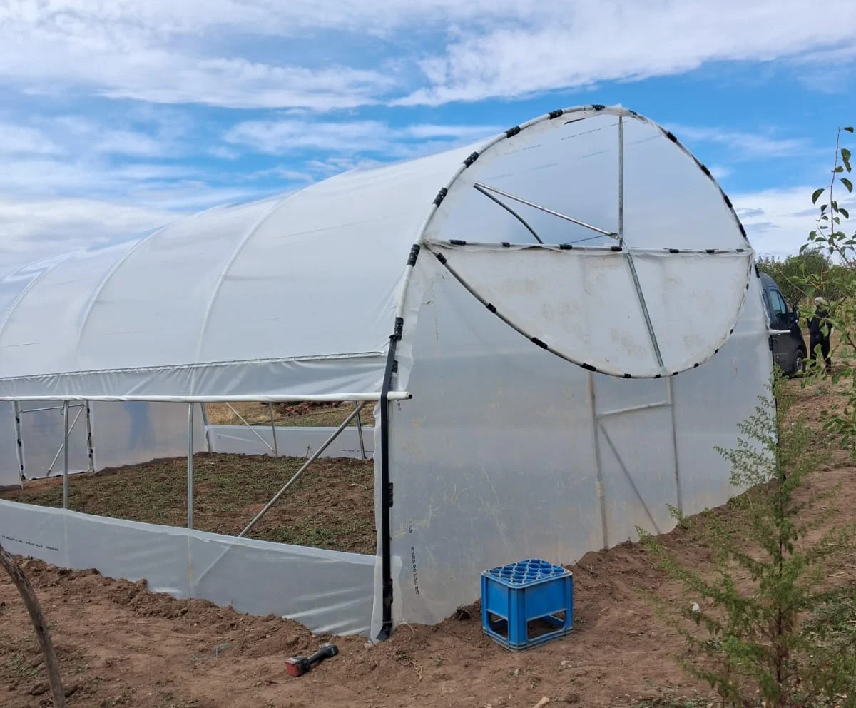 Solar de grădină 5x10m complet, cu cadru metalic zincat - imagine 21