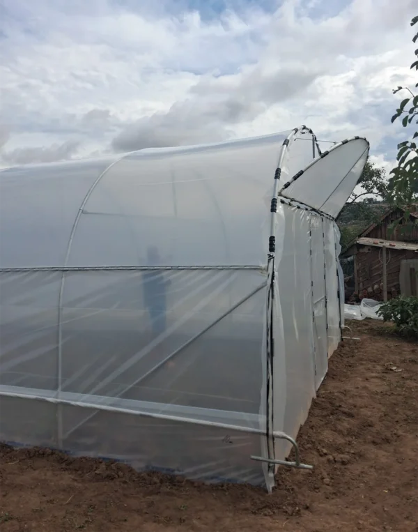 Solar de grădină 5x10m complet, cu cadru metalic zincat - imagine 19