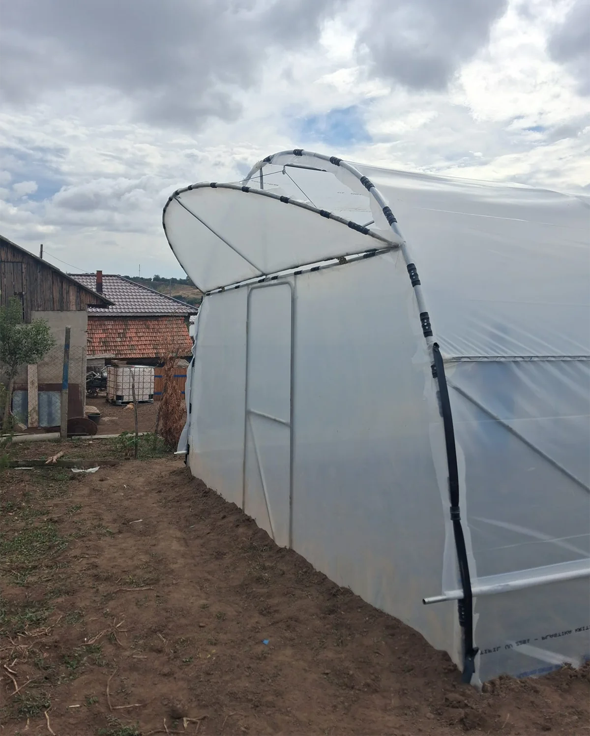 Solar de grădină 5x10m complet, cu cadru metalic zincat - imagine 18