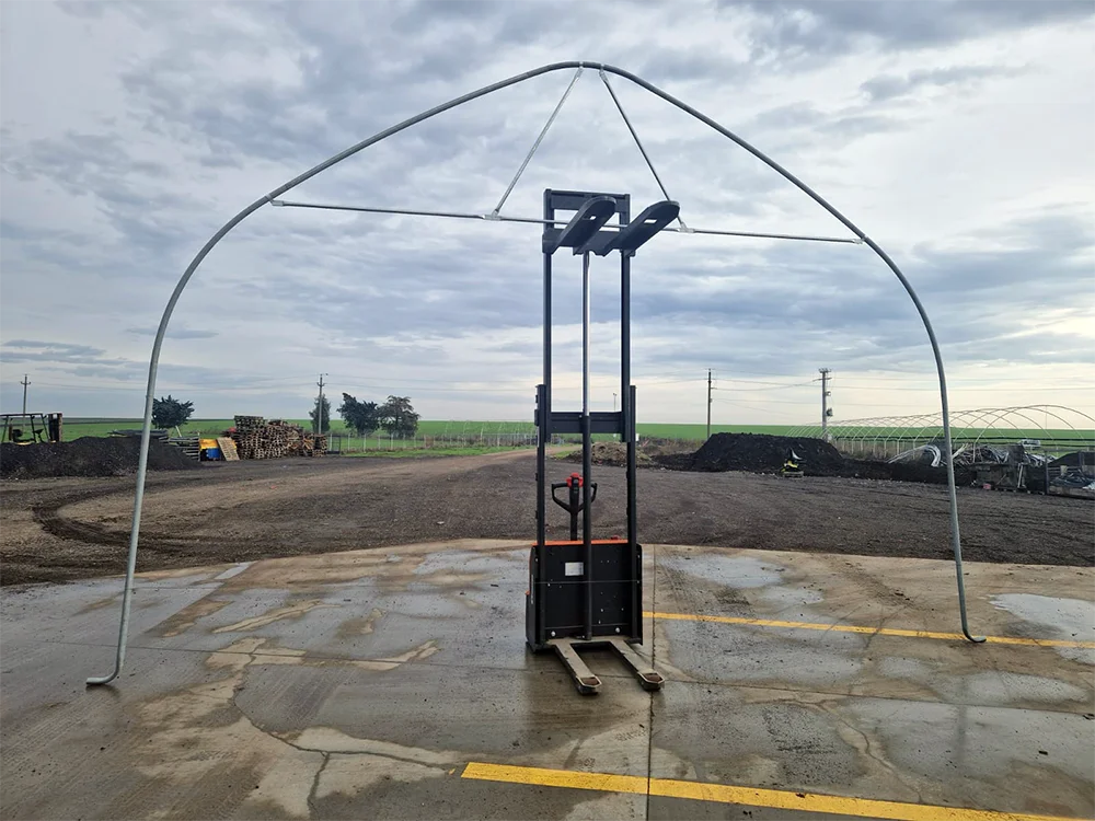 Solar profesional 6×12m cu pereți verticali, țeavă Ø40 mm - imagine 25