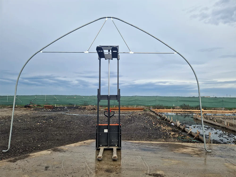 Solar profesional 6×12m cu pereți verticali, țeavă Ø40 mm - imagine 24