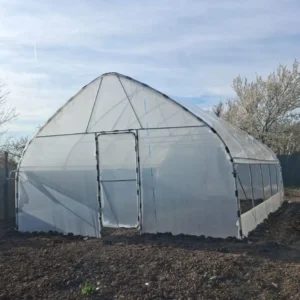 Solar profesional 6x10m cu pereți verticali, țeavă Ø40 mm